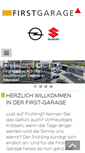 Mobile Screenshot of firstgarage.ch